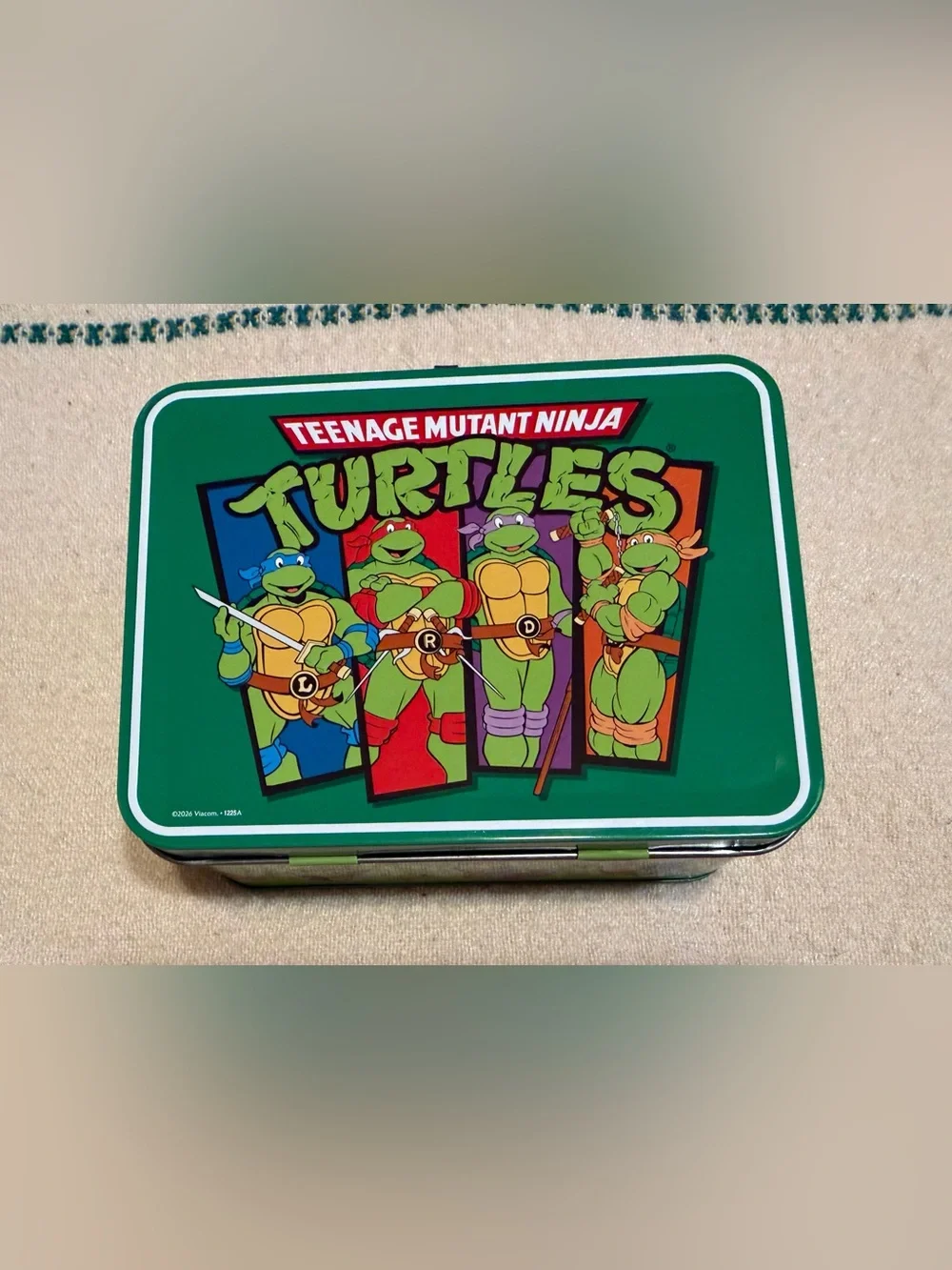 Teenage Mutant Ninja Turtles Green Lunchbox & Meal prep Containers NEW